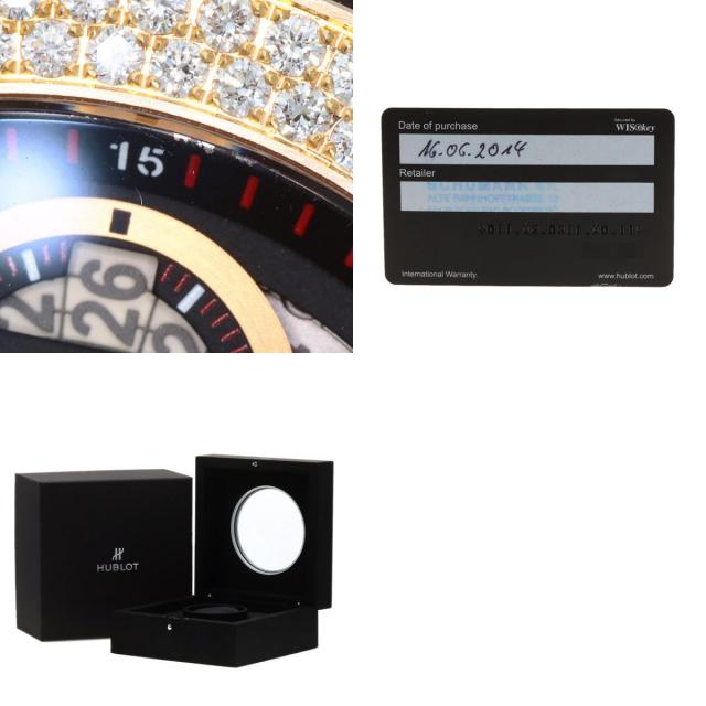 ウブロ 腕時計 ビッグバン ウニコ キングゴールド ダイヤモンド