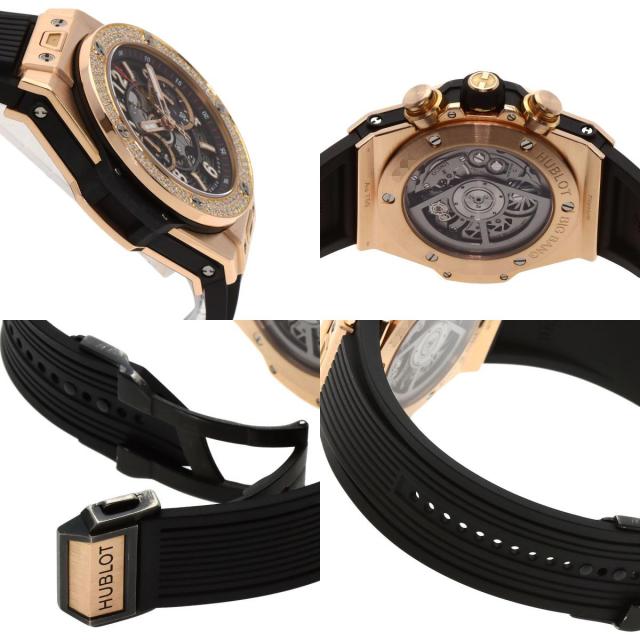 ウブロ 腕時計 ビッグバン ウニコ キングゴールド ダイヤモンド