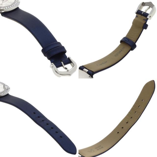 CARTIER カルティエ W4BL0002 バロンブラン 26mm 腕時計 SS 革 レディース [中古] Cartier（カルティエ） W4BL0002 バロンブラン 26mm 腕時計 ステンレス