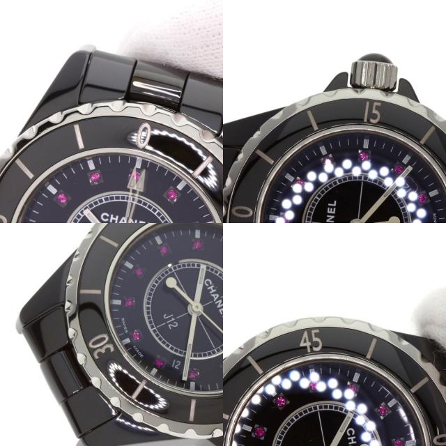 シャネル 腕時計 J12 33mm 12P ルビー
