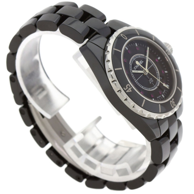 シャネル 腕時計 J12 33mm 12P ルビー