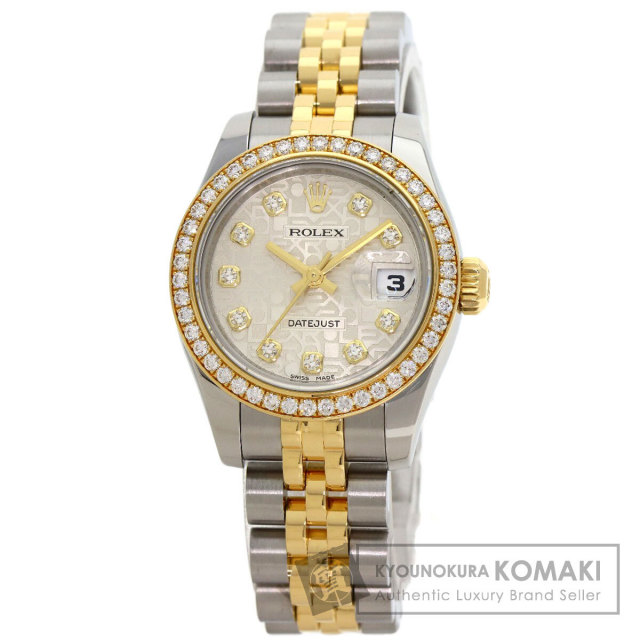 ロレックス 腕時計 デイトジャスト ベゼル 10P ダイヤモンド