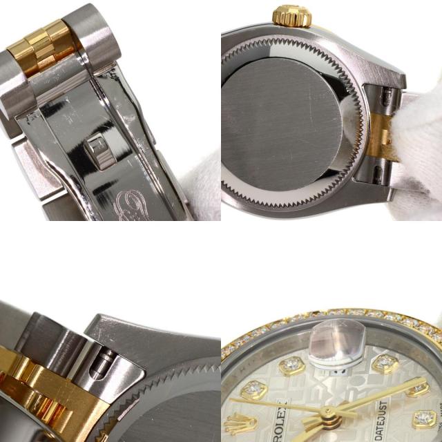 ロレックス 腕時計 デイトジャスト ベゼル 10P ダイヤモンド