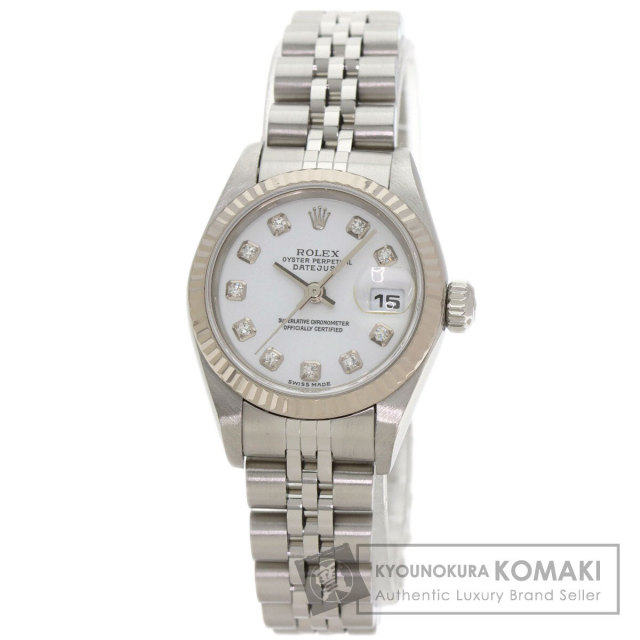 ロレックス 腕時計 デイトジャスト 10P ダイヤモンド