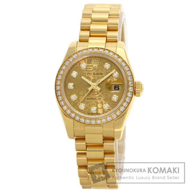 ROLEX ロレックス 69138G デイトジャスト 10P ベゼル ダイヤモンド