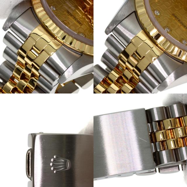 ロレックス 腕時計 デイトジャスト 10P ダイヤモンド