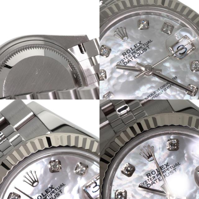 ロレックス 腕時計 デイトジャスト 10P ダイヤモンド