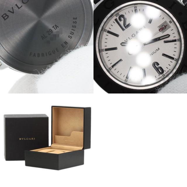 BVLGARI ブルガリ AL29TAVD アルミニウム 腕時計 アルミニウム/ラバー
