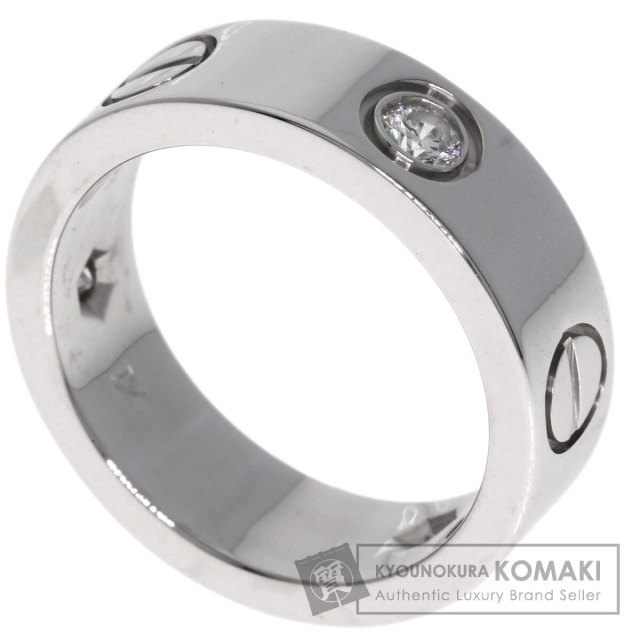 カルティエ リング・指輪 ラブリング ハーフ ダイヤモンド #48