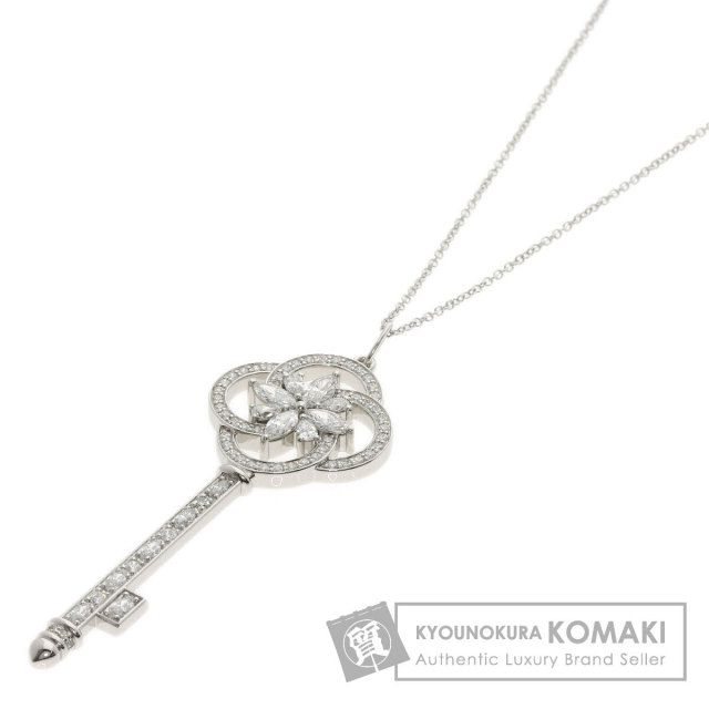 TIFFANY&Co. ティファニー フルール ド リス キー ダイヤモンド