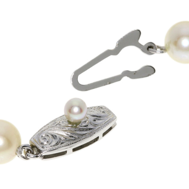 TASAKI タサキ アコヤ パール ネックレス ロング 本真珠 テリ抜群 SV TASAKI タサキ アコヤ パール ネックレス ロング 本真珠 テリ抜群 SV