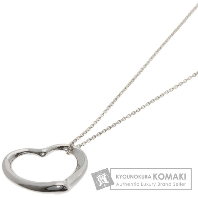 ティファニー ネックレス オープンハート ミディアム ロング