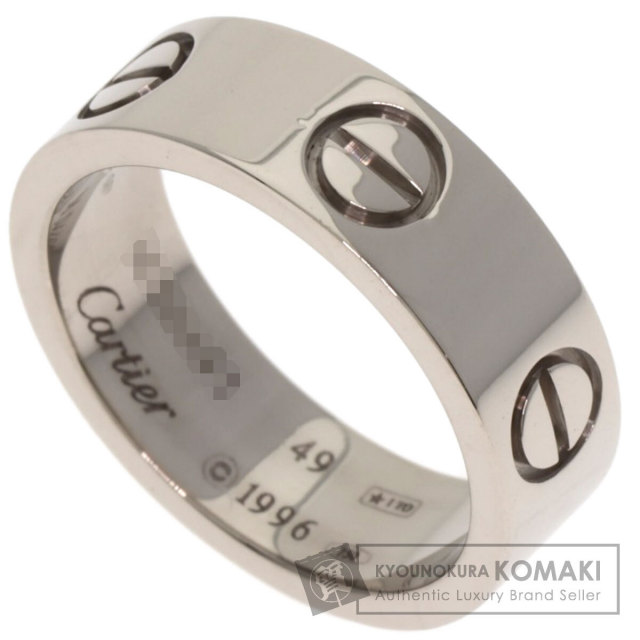CARTIER カルティエ ラブリング #49 リング・指輪 K18ホワイト