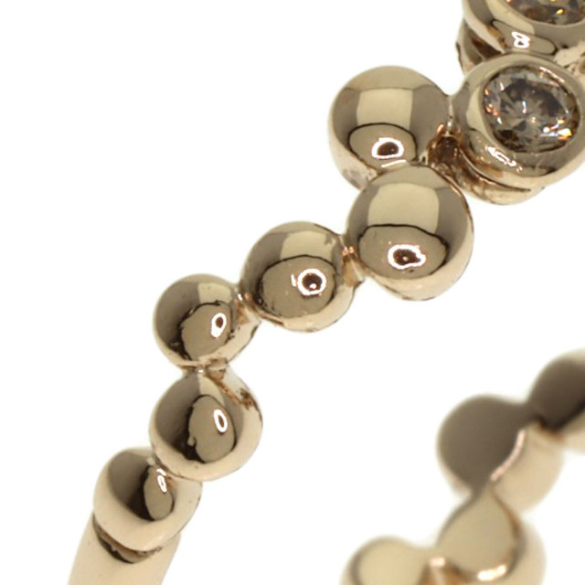 Kashikey カシケイ ベゼル ブラウン ダイヤモンド リング・指輪 K18