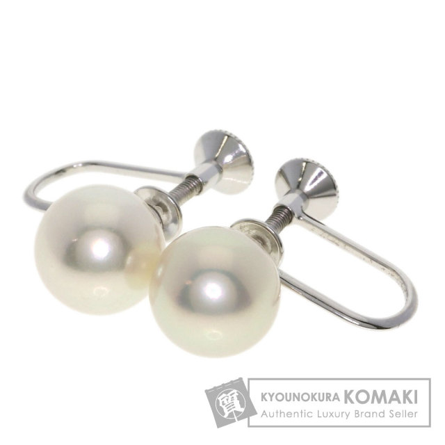 MIKIMOTO ミキモト アコヤパール 真珠 8mm イヤリング K18