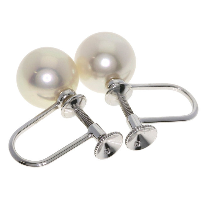 MIKIMOTO ミキモト アコヤパール 真珠 8mm イヤリング K18