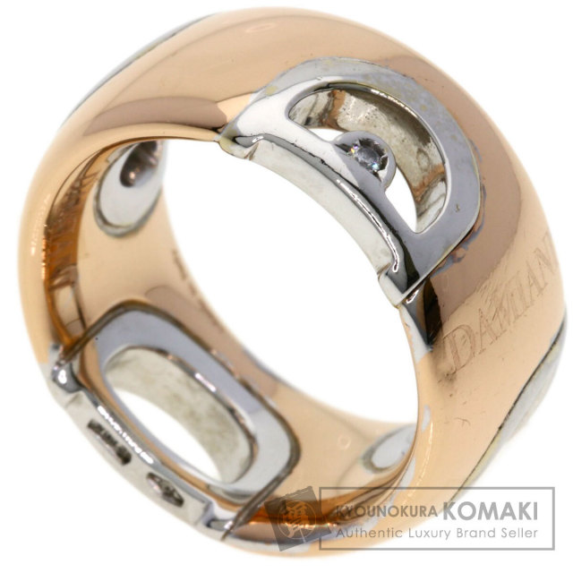 Damiani ダミアーニ D アイコン ダイヤモンド リング・指輪 K18ピンク