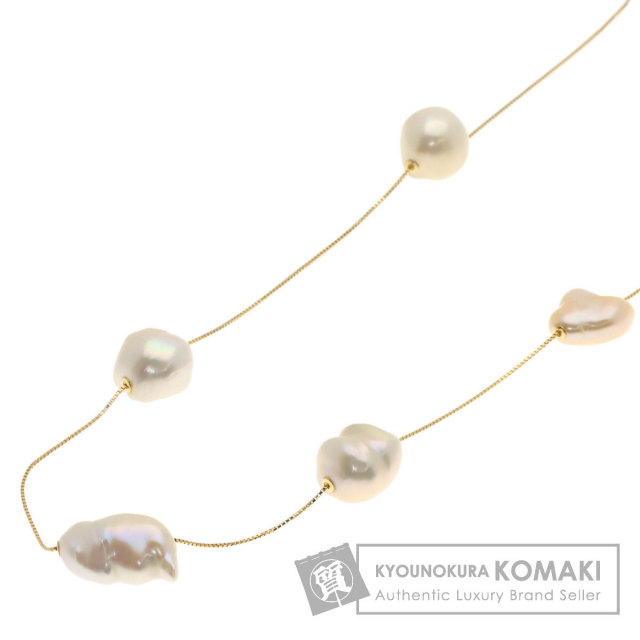 タサキ ネックレス ステーション バロック パール 真珠