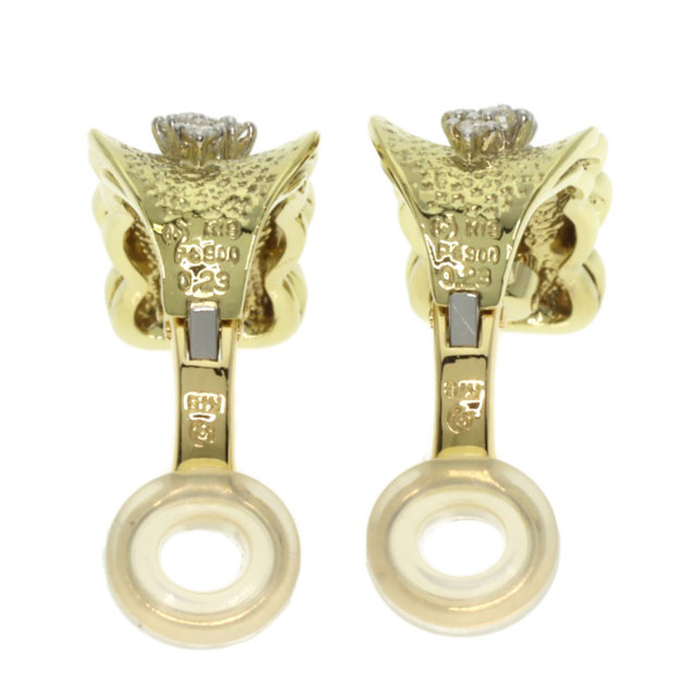 TASAKI タサキ ダイヤモンド ピアス 2WAY ピアス K18イエローゴールド