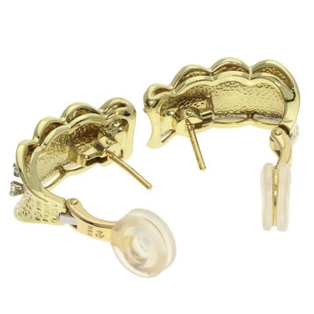 TASAKI タサキ ダイヤモンド ピアス 2WAY ピアス K18イエローゴールド