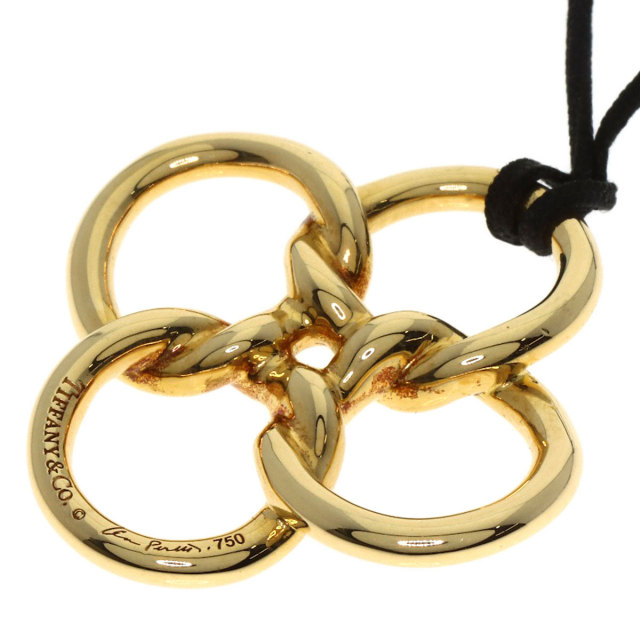 TIFFANY&Co. ティファニー クアドロ フォリオ クローバー ネックレス