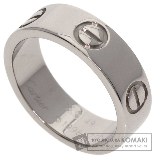 CARTIER カルティエ ラブリング #49 リング・指輪 K18ホワイトゴールド