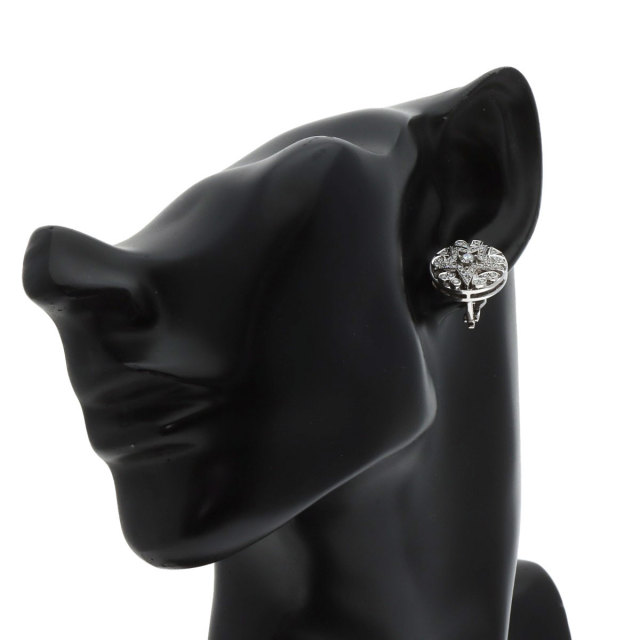 CHANEL シャネル コメット ダイヤモンド ピアス K18ホワイトゴールド