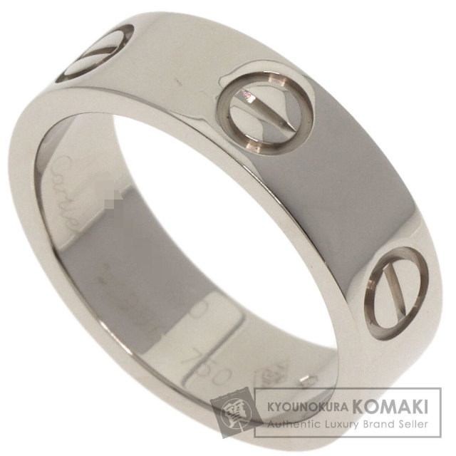 CARTIER カルティエ ラブリング #50 リング・指輪 K18ホワイト