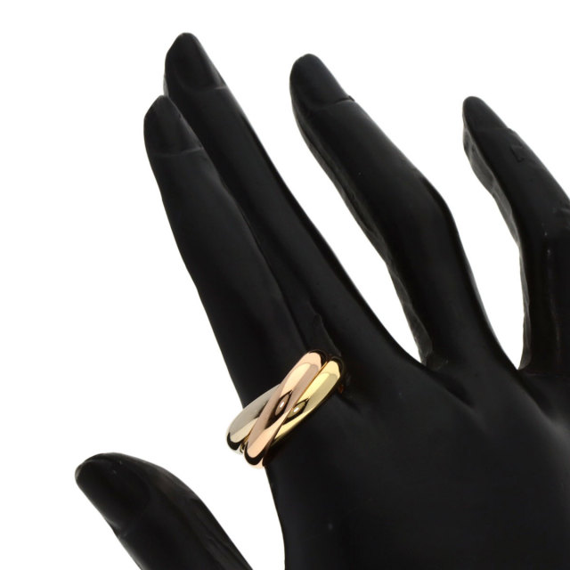 カルティエ　トリニティリング　SM 57 K18 CARTIER カルティエ トリニティ #57 リング・指輪 K18イエロー