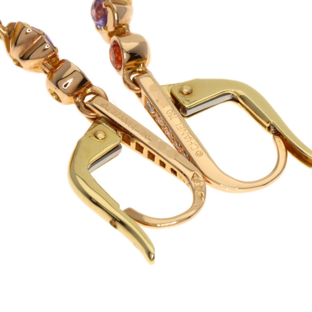 シャネル マドモアゼル ピアス CHANEL シャネル マドモアゼル シトリン サファイア ダイヤモンド