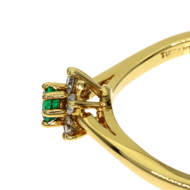 TIFFANY&Co. ティファニー バターカップ エメラルド ダイヤモンド