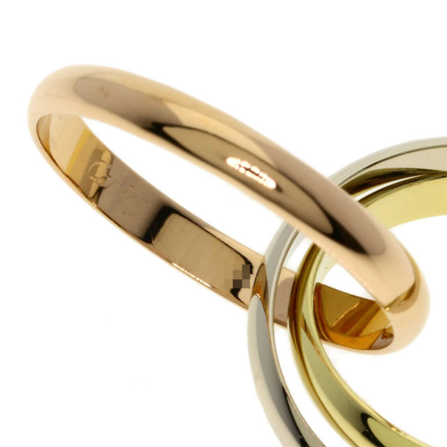CARTIER カルティエ トリニティ SM #53 リング・指輪 K18イエロー