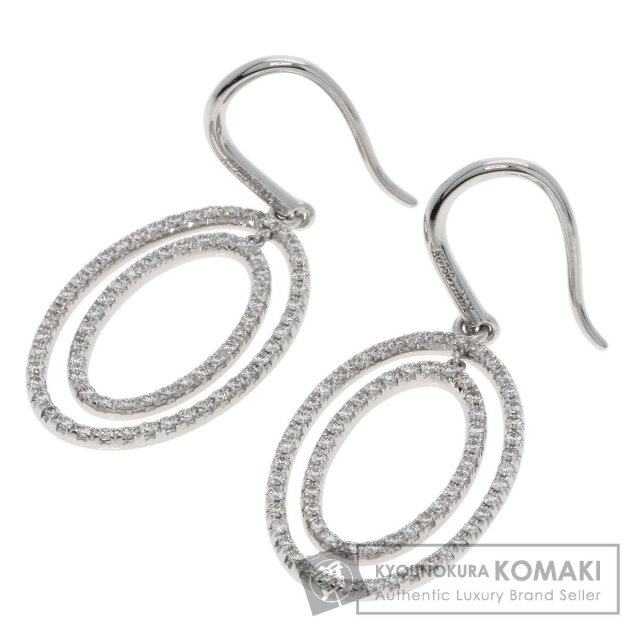 TIFFANY&Co. ティファニー メトロフープ スモール ダイヤモンド ピアス