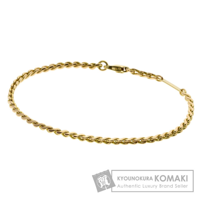 CARTIER カルティエ チェーン ヴィンテージ ブレスレット K18イエロー