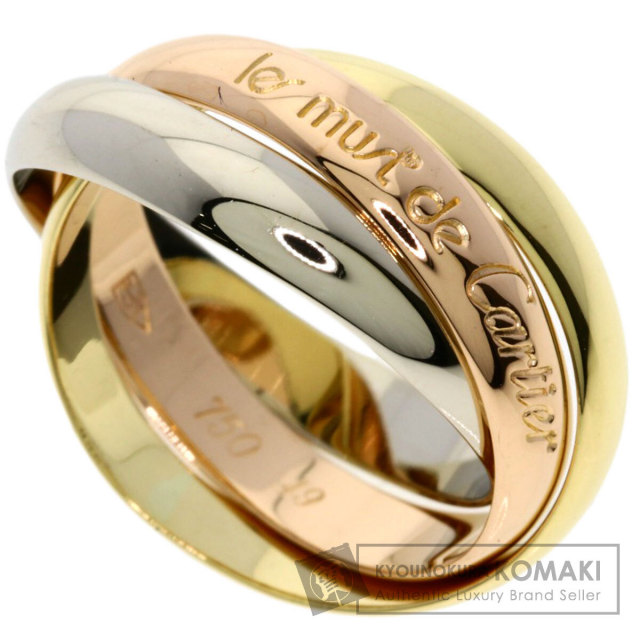 カルティエ　リング　K18 ダイヤモンド1P イエローゴールド　49 楽天市場】カルティエ ニンフィア ダイヤモンド リング・指輪 K18