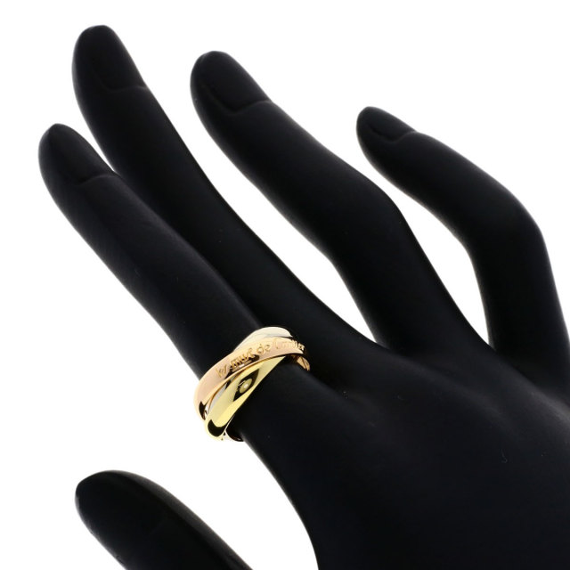 CARTIER カルティエ トリニティ #49 リング・指輪 K18イエローゴールド