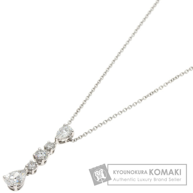 ティファニー ネックレス スウィングドロップ ペアシェイプ ダイヤモンド