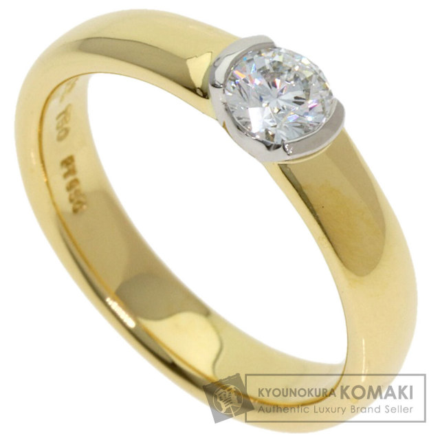 TIFFANY&Co. ティファニー K18YG/Pt950 ドッツ リング・指輪 ダイヤモンド 10号 8.6g レディース 中古 | ティファニー Tiffany & Co. リング ドッツ ダイヤモンド K18YG PT950 9号 【中古】 | リング(指輪)