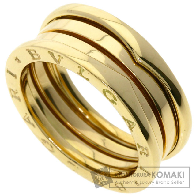 BVLGARI ブルガリ B-zero1 ビーゼロワン 2バンド#58 リング・指輪 K18