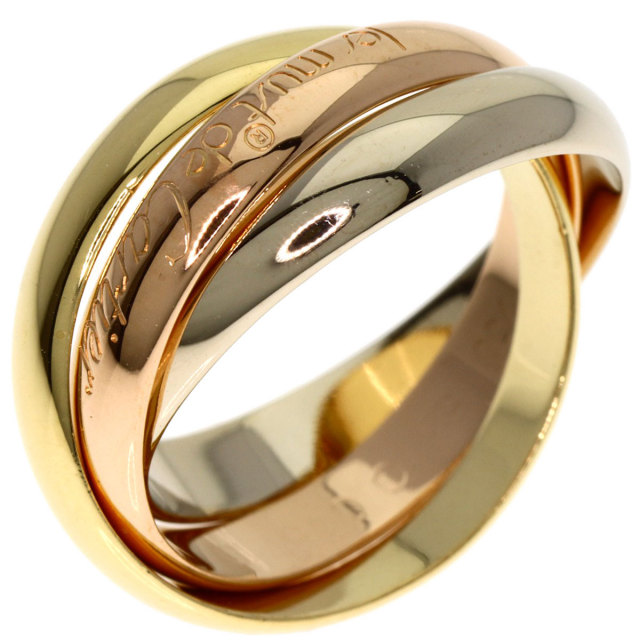 CARTIER カルティエ トリニティ #52 リング・指輪 K18イエローゴールド
