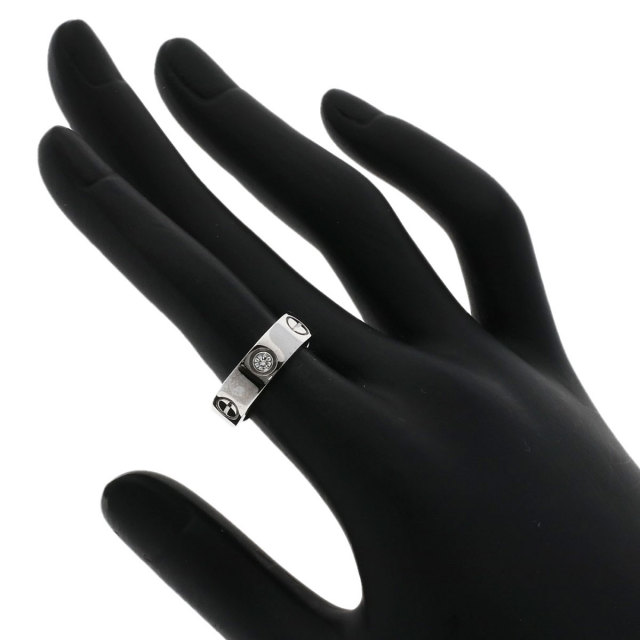 カルティエ リング・指輪 ラブリング ハーフ ダイヤモンド #49