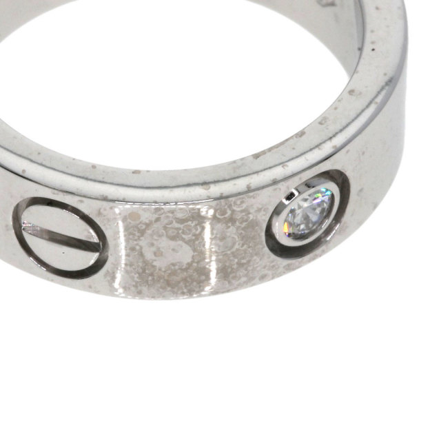 カルティエ リング・指輪 ラブリング ハーフ ダイヤモンド #49