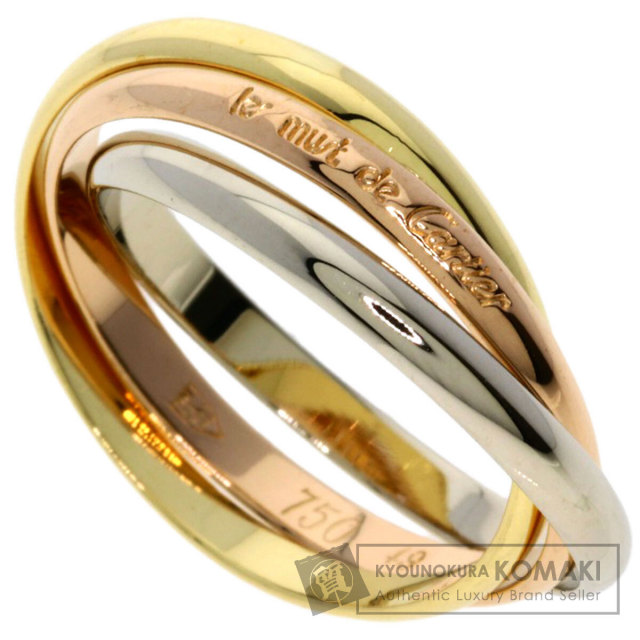 CARTIER カルティエ トリニティ XS #49 リング・指輪 K18イエロー