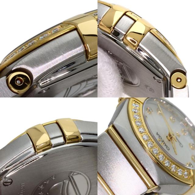 オメガ 腕時計 コンステレーション ミニ ブラッシュ ダイヤモンド