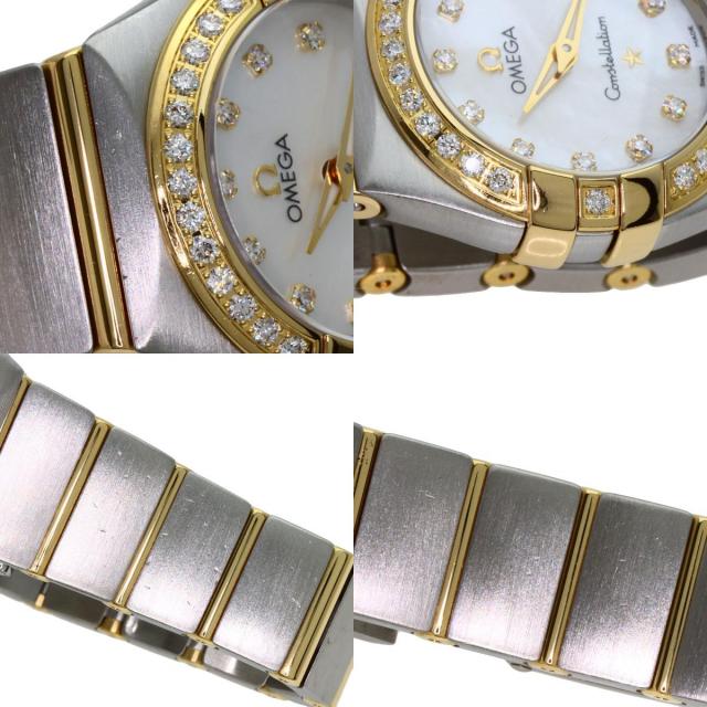 オメガ 腕時計 コンステレーション ミニ ブラッシュ ダイヤモンド