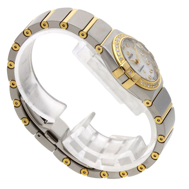 オメガ 腕時計 コンステレーション ミニ ブラッシュ ダイヤモンド