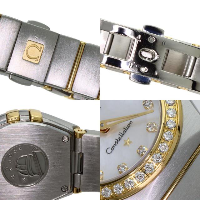 オメガ 腕時計 コンステレーション ミニ ブラッシュ ダイヤモンド