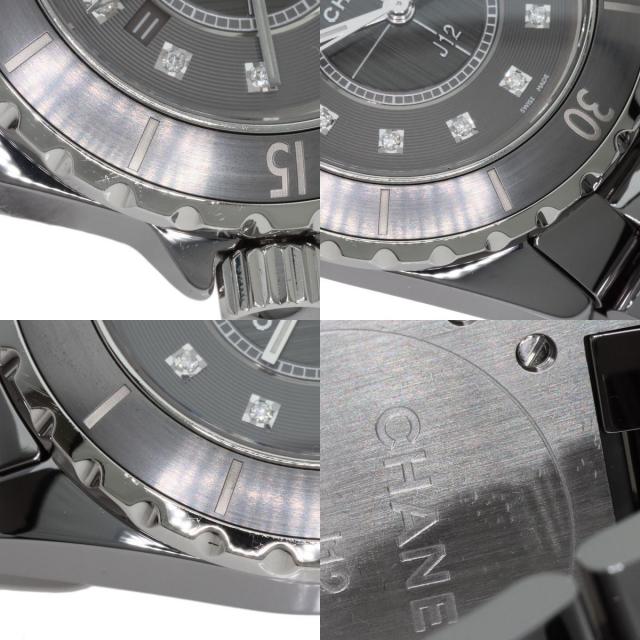 シャネル 腕時計 J12 33mm クロマティック 33mm 12P ダイヤモンド