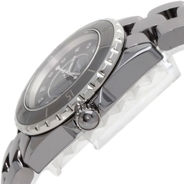 シャネル 腕時計 J12 33mm クロマティック 33mm 12P ダイヤモンド