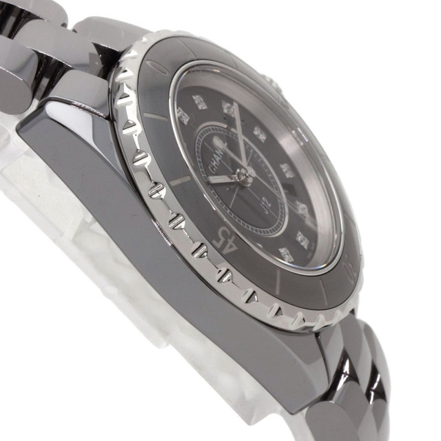 シャネル 腕時計 J12 33mm クロマティック 33mm 12P ダイヤモンド